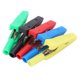 thumbnail image 5 of U16 2mm Tail Jack Crocodilian Clip with Needle Jack Red Black YellowGreen Blue Insulated Clip, 5 of 5