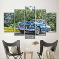 thumbnail image 5 of Office Printed, Car Photo Art, Vintage Car Artwork, Old Car Photo Print, Car Lover Gift Art Canvas, Classic Car Canvas Art, Retro Car Canvas , Canvas Wall Decor - 5P-Rolled Canvas, 5 of 9