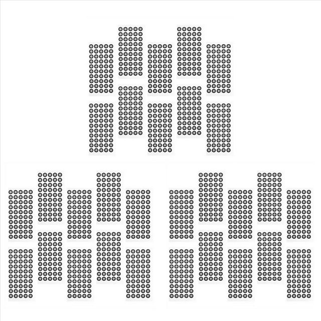 30 Hojas de Película Reflectante para Escáner de 6 mm, Marcador de Escaneo 3D, Puntos de Marcado, Marcadores de Reflexión, Puntos Marcadores para Mascotas