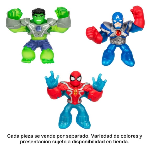 Figura de Accion Goo Jit Zu Marvel Infinity Armor Varios Modelos 1 Piezas