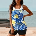 thumbnail image 6 of Otvok Womens Two-Piece Swimsuits Fashion Print Sports Tops with Shorts Swimsuit Suit, 6 of 6