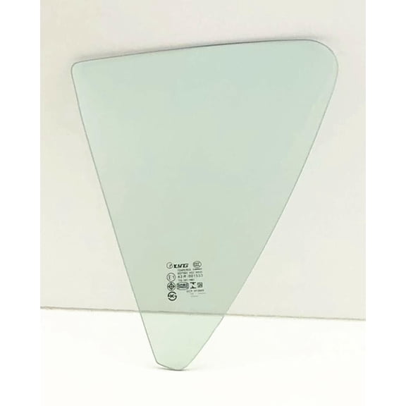 Driver Left Side Rear Vent Window Vent Glass Compatible with Toyota Prius C 2012-2019 Models