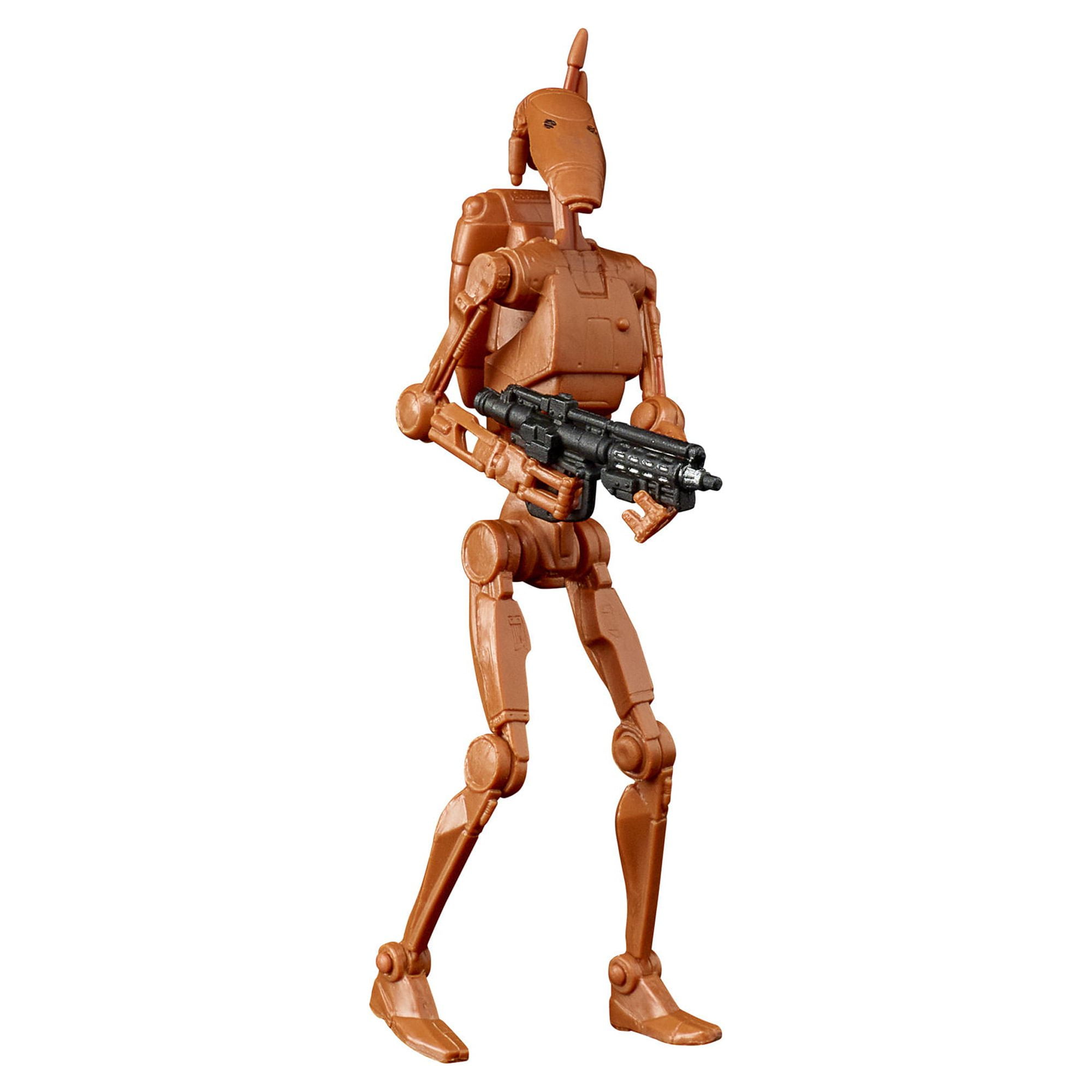 Star Wars: The Clone Wars The Vintage Collection Battle Droid Kids Toy Action Figure for Boys and Girls Ages 4 5 6 7 8 and Up (3.75”)