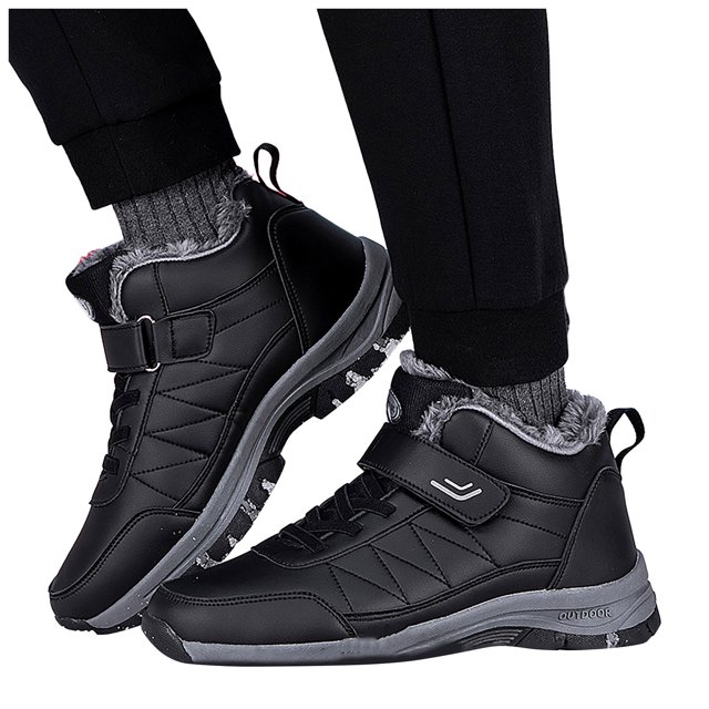 Dakaela Bottes d'Hiver pour Femmes et Hommes, Doublées en Molleton, Bottillons Chauds à la Cheville, Chaussures de Randonnée, Marche et Randonnée en Plein Air