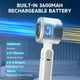 thumbnail image 3 of Portable Handheld Turbo Fan Foldable Handheld Mini Fan with Air Turbo Cooling, Rechargeable Personal Pocket Fan for Outdoor Travel, 3 of 5