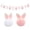 #A13-8.2ft, variant on 8.2ft Easter Garland Decorations Cute Plush Bunny Garland Easter Banner Decorations DIY Sweet Plush Bunny Ornament Suitable for Spring Party Tree Wall Fireplace Indoor Outdoor Decor
