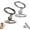 Gunmetal+Sliver, variant on 360° Rotation Fidget Spinner Phone Stand, Double-Sided Magnetic Phone Stand Adjustable, 2-in-1 Magnetic Phone Stand & Fidget Spinner, Zinc Alloy, for Desk Car Gym (Gunmetal)