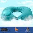 thumbnail image 6 of AGCAN Airplane Pillow Inflatable Travel Neck Pillow Blowup for Adult Neck Support Washable, 2 Pack, 6 of 9