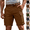 06# Coffee, variant on Cargo Shorts for Men 7 inch Inseam Lightweight Summer Workout Hiking Shorts Pull On Baggy Casual Outdoor Work Short,Khaki,S