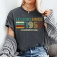 thumbnail image 3 of 70 Years Old Legend Since 1955 70th Birthday T-Shirt, Men's And Women's Graphic Tee 100% Cotton by TBun, Full Sizes S-5XL, 3 of 5