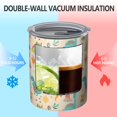 thumbnail image 2 of 12oz Coffee Tumblers Colorful Cartoon Dinosaurs Plants Pattern Stainless Steel Vacuum Insulated Travel Tumbler Coffee Cups Mug with Lid and Straw with Cleaning Brush for Cold & Hot Drinks, 2 of 5