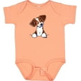 thumbnail image 3 of Inktastic Pocket Brittany Spaniel Boys or Girls Baby Bodysuit, 3 of 5