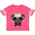 thumbnail image 3 of Inktastic Pug Dog July 4th Patriotic Sunglasses Boys or Girls Toddler T-Shirt, 3 of 5