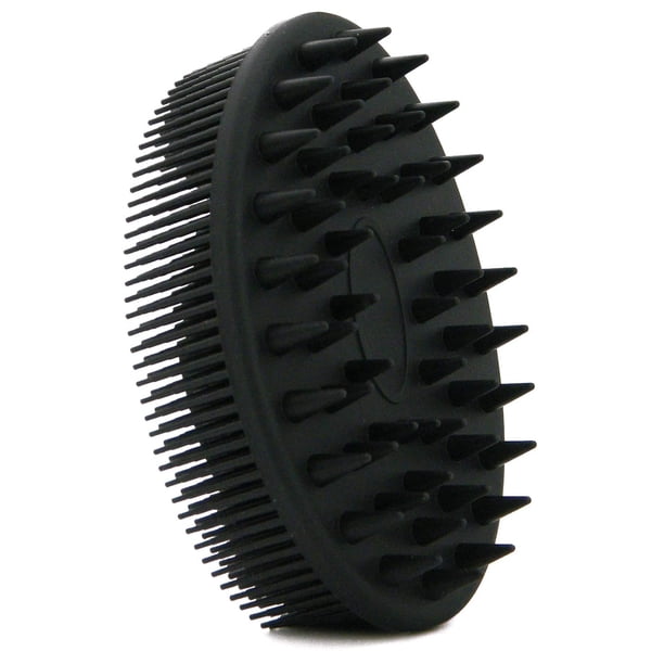 Cepillo de baño y champú 2 en 1 mejorado, depurador corporal de silicona para usar en la ducha, cepillo corporal exfoliante, esponja de silicona de primera calidad, depurador de cabeza,