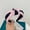 1# Pink, variant on Houndstooth Bow Headband Temperament Hairband with Wide Edge Slim-Looking Face Headband H05