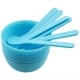 thumbnail image 1 of Juego de 6 para Mezclar Pegamento Azul con Cucharas para Hacer Manualidades con Slime, para Mezclar Reutilizables de Plástico PP, 1 of 5