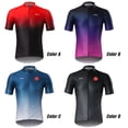 thumbnail image 4 of Generic Breathable Summer Cycling Jersey with Reflective Strips and Multiple Pockets, High-Stretch Polyester Fabric, EU Size XXL, Ideal for Outdoor Sports, 4 of 7