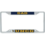 University of North Carolina Greensboro UNCG Spartans NCAA Metal License Plate Frame For Front Back of Car Officially Licensed (Dad)