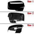 thumbnail image 3 of Left+right Side Door Mirror Cover Case Replacement For Dodge Ram 1500 2009-2012, 3 of 4