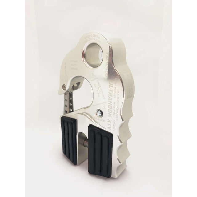 Factor 55 Winch Clevis Hook 00275-05 Ultra Hook; For Use Wich Wiches Rated 4500 Pounds or Less; For Up To 5/16 Inch Diameter Rope Or Cable; With Shackle Pin Mounting Hole For 3/4 Inch Pin