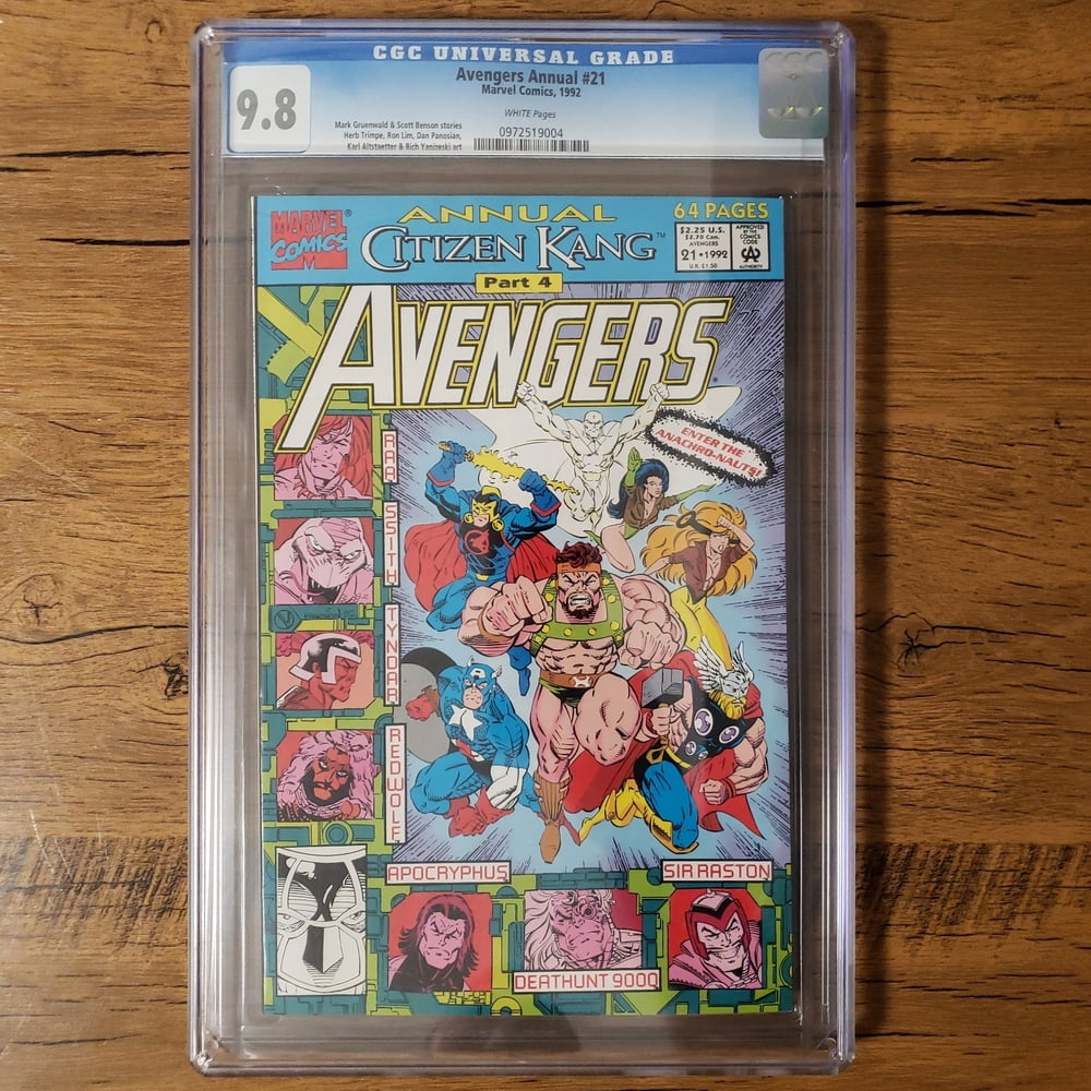 Cover of The Avengers Annual #21