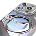 thumbnail image 6 of Allytechgroup iPhone 16 Pro Case with Camera Lens Protector, Rugged Shockproof Kickstand Bumper Ring Holder Slim Fit Drop Proof Phone Case for Apple iPhone 16 Pro, Gray, 6 of 8