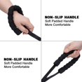 thumbnail image 2 of Laisse de Dressage pour Chien Longe de Chien Sangle Laisse Longue avec Poignée Rembourrée Pour Chiens de Petites à Grandes Taille -15M, Noir, 2 of 5