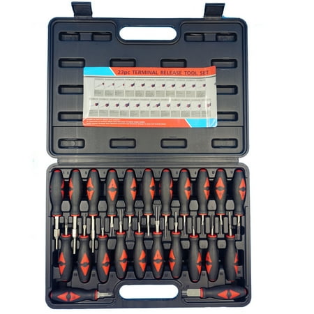 

Suzicca ZX001 23pcs Connector Release Electrical Terminal Removal Tool Kit Set Auto Tools