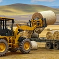 thumbnail image 6 of COZONY 49" Hay Spear Attachment, 3,000 lbs Capacity Bale Spear with 2 Pcs 17" Stabilizer Spears, Heavy Duty Quick Attach Skid Steer Bale Spike, 6 of 7
