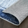 thumbnail image 3 of HOMERRY Washable Rugs 8'x 10' Rug for Living Room Bedroom Rug Modern Bordered Thin Indoor Carpet, Navy, 3 of 6