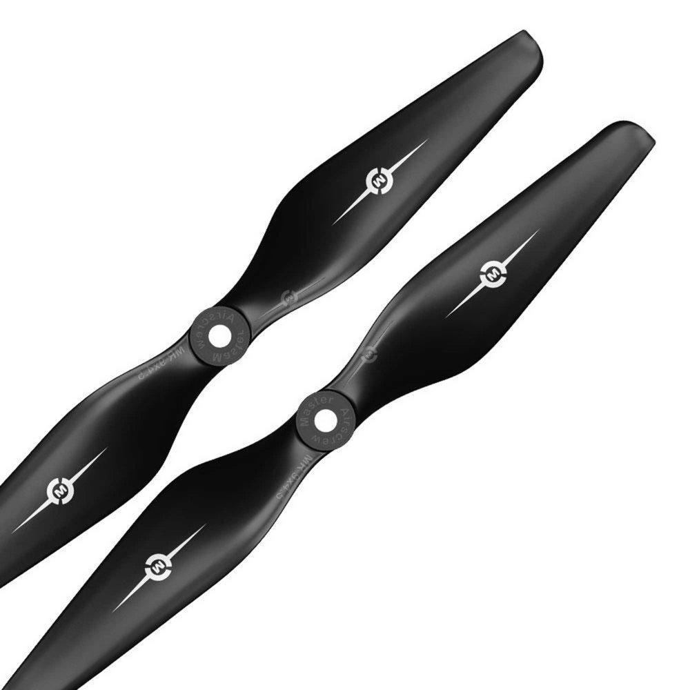 Master Airscrew/windsor Propeller 10 x 4.5 MR Propeller Set, Black (2), MASMR1045B