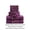 Purple, variant on LNOGEUPG 8 Pcs Blue Gold Star Embroidered Microfiber Bath Towel Set, Soft Thick Absorbent Quick Dry Lint Free Bathroom Towels with Hanging Loop for Home Bathroom Spa Gym Hotel Shower Decor