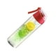 thumbnail image 2 of Botella de agua con infusor de frutas de 800 ml Botella de deportes al aire libre para caminatas, viajes, acampadas (rojo), 2 of 5