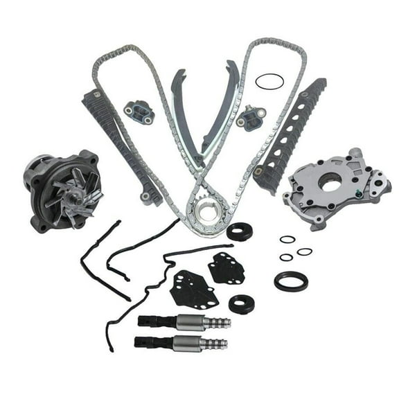 Max Motosports Timing Chain Kit With Oil & Water Pump For Ford F-150 F-250 F-350 Navigator 5.4L