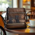 thumbnail image 3 of Tutolipy Zipper Pattern Design Purse for Activities Travel, Waterproof Adjustable Strap Sling Bag Zipper Pockets Women's Single Shoulder Crossbody Bag, 3 of 7