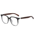 thumbnail image 1 of Retro Wood Grain Leg Anti-blue Glasses Are Simple And Transparent, Made Of Tr, 1 of 5