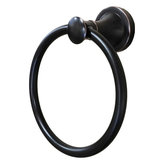 Dyconn Faucet BLNTR-ORB London Series Towel Ring, Oil Rubbed Bronze
