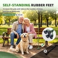 thumbnail image 3 of BeneCane Folding Cane for Men and Women, Lightweight Quad Cane for Seniors, Adjustable Aluminum Walking Cane with Self-Standing Base and Travel Bag, 3 of 7