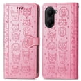 thumbnail image 2 of Funda Cartera FOXDOCK para Xiaomi Redmi A5 , Flip PU con Relieve de Gatos y Perros, Tarjetero y Soporte, 2 of 6