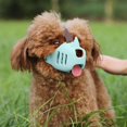thumbnail image 5 of Frusde Dog Muzzle, Soft Silicone Breathable Cage Mouth Cover to Prevent Biting and Chewing, 5 of 7