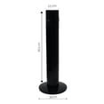 thumbnail image 2 of Ventilador de Torre Ttout Silencioso Oscilatorio 3 velocidades Negro, 2 of 2