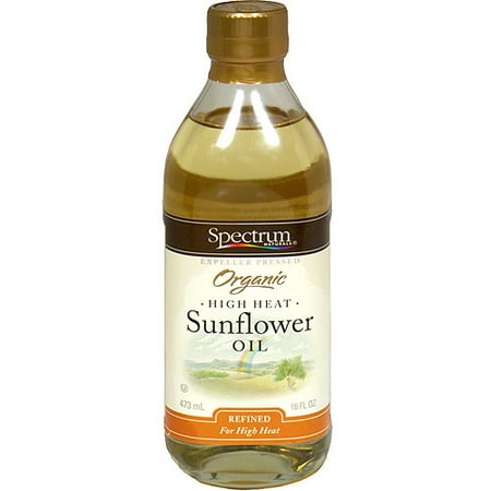 Sunflower Oil China - Spectrum Naturals Sunflower Oil, 16 oz (Pack of 6)