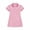 Pink, variant on WRKEKC Girls Casual Dresses Short Sleeve Button Front Cotton Poplin Lapel Knee Length School Dress for 3-16 Years