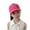 Hot Pink#133, variant on Girls Boys Baseball Cap Cartoon Bowknot Embroidery Wide Brim Visor Hat High Ponytail Hat Protection Caps Kids Trendy Vacation Hats,Beige,One Size