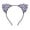Leopard white, variant on FENOHREFE Animal Pattern Cats Ear Headband for Women and Kids Cosplay Hairhoop Music Festival Holiday Party Props Hairband All Age