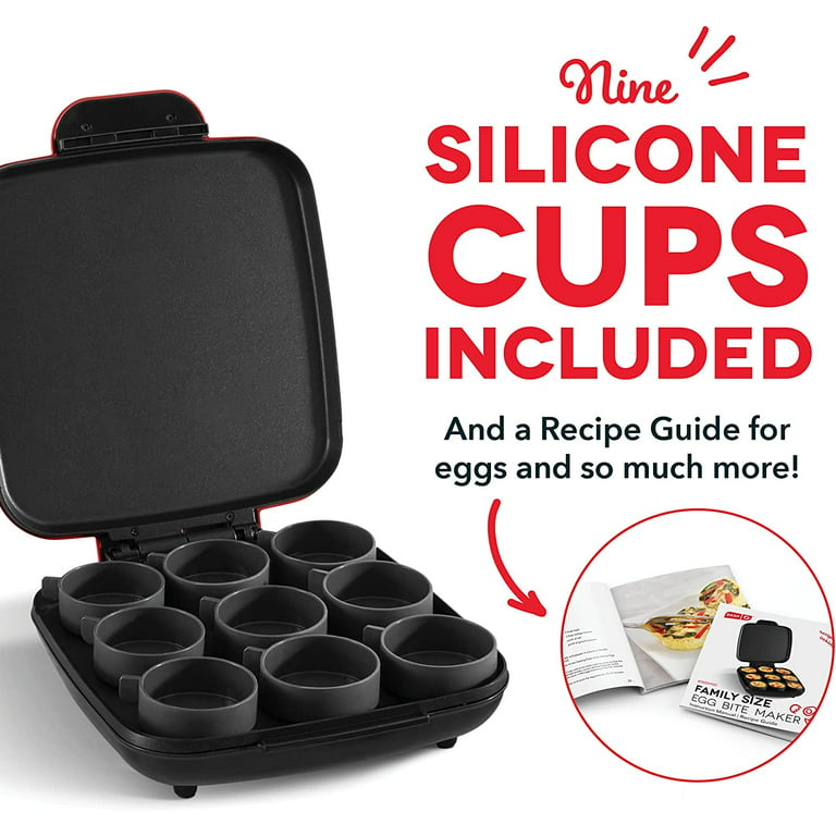 DASH Deluxe Sous Vide Style Egg Bite Maker with Silicone Molds 