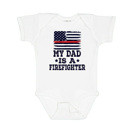 

Inktastic Dad is a Firefighter Gift Baby Boy or Baby Girl Bodysuit