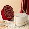 thumbnail image 1 of Sentmoon Valentines Gift Gift Boxes Day Souvenir Gift Box Velvet Hand Gift Box Wedding Candy Box Holiday Gift Box Packaging Box for Anniversary of First Date, 1 of 8