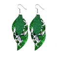 thumbnail image 1 of Pendientes HUOGUO con forma de gota verde para el Día de San Patricio para mujer, 1 of 1