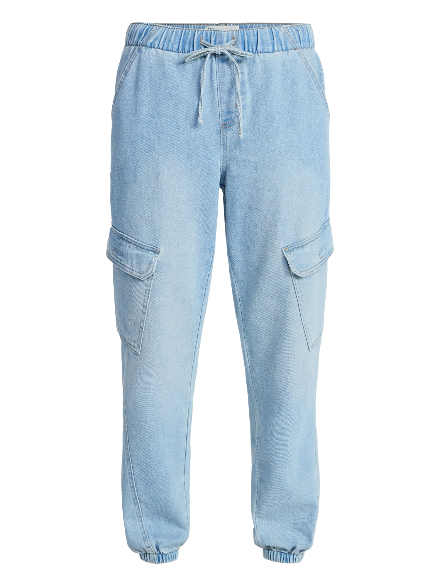 No Boundaries Cargo Jogger Pants, Women's